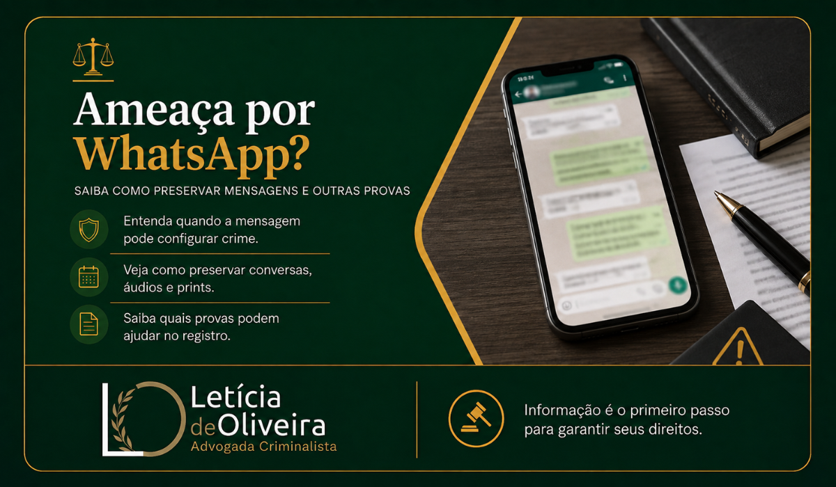 Ameaça por WhatsApp: como preservar mensagens e provas